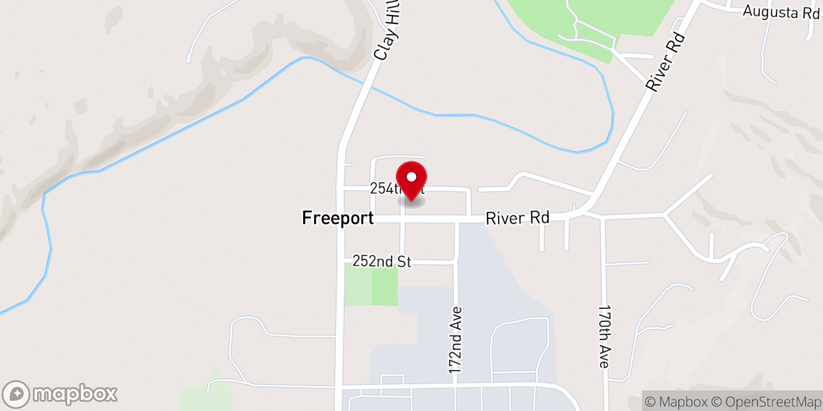 Map showing location of Christian Life Center