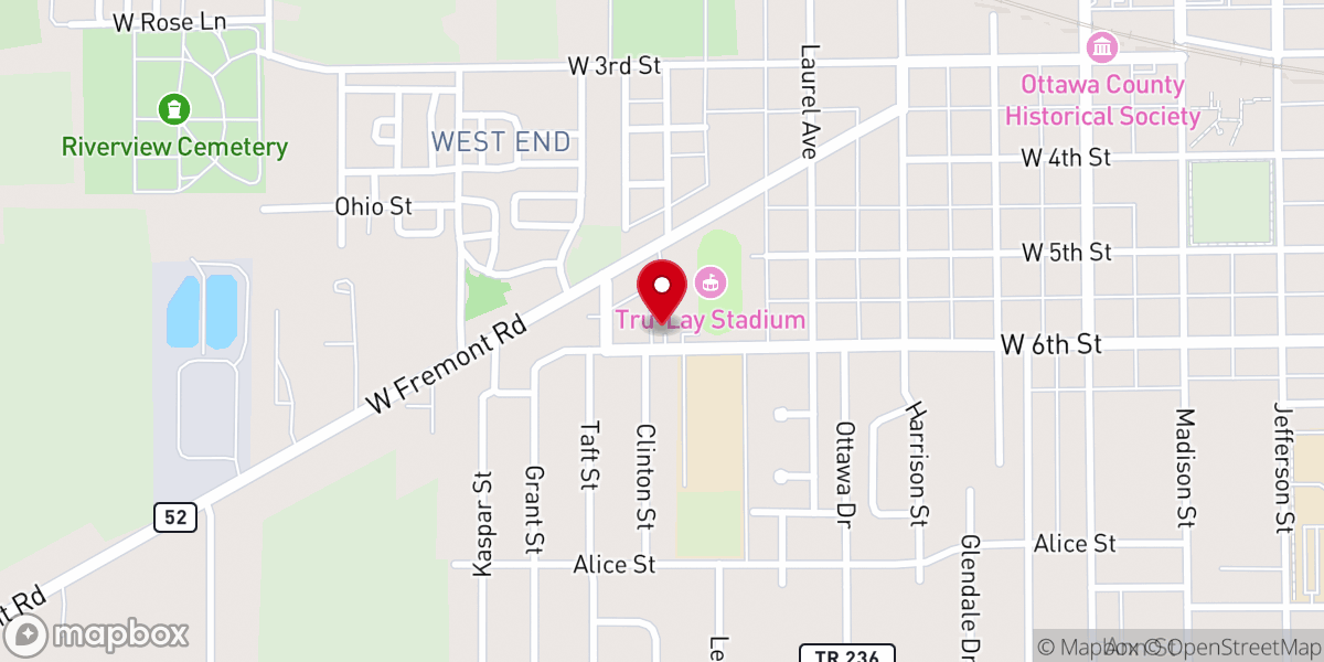 Map showing location of Playmakers Civic Theatre Inc