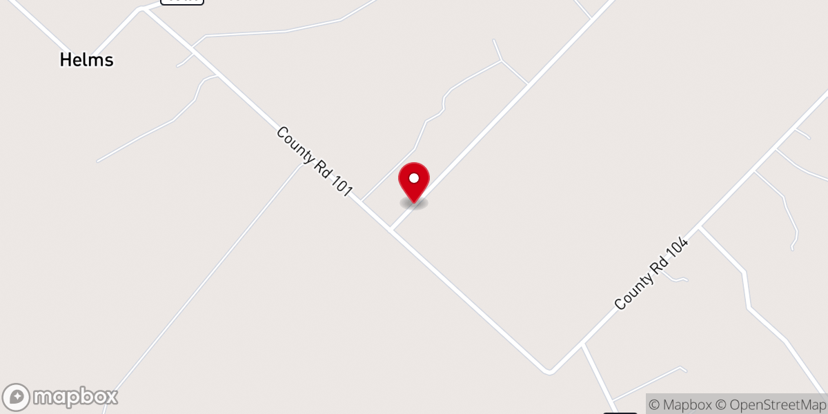 Map showing location of Burchfield Ministries International