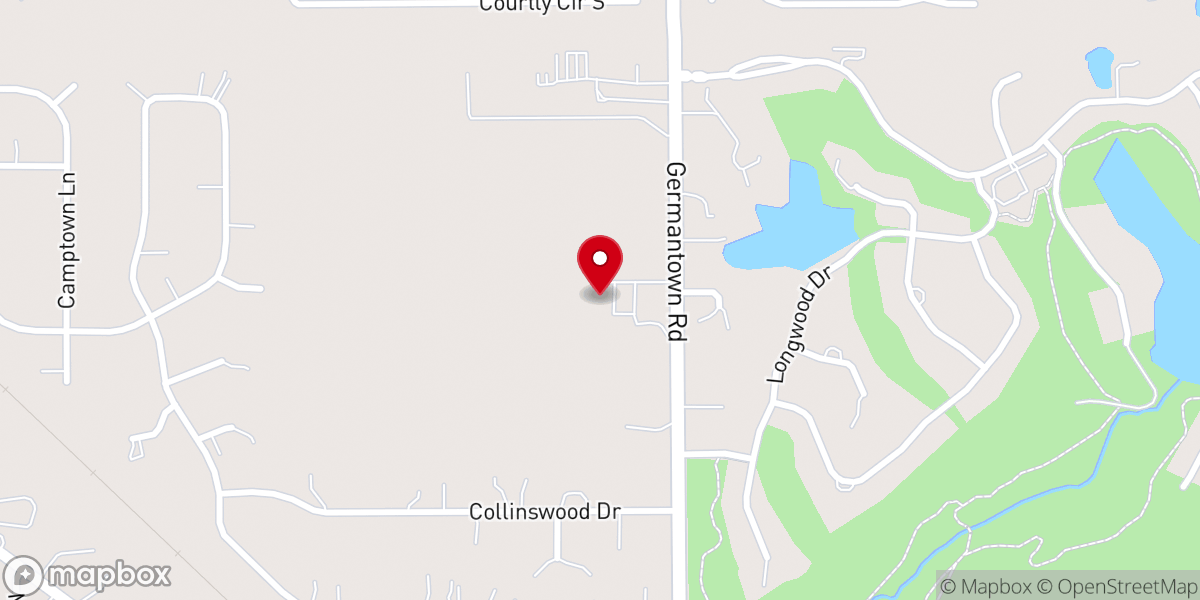 Map showing location of Hope Chapel: A United Pentecostal Church