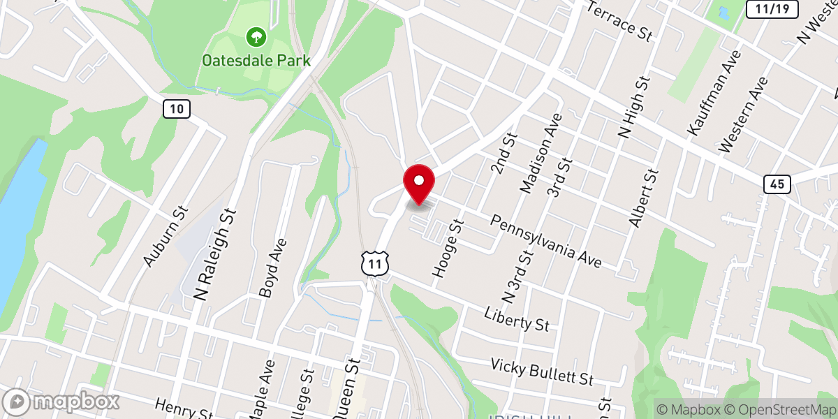 Map showing location of CCAP/Loaves & Fishes