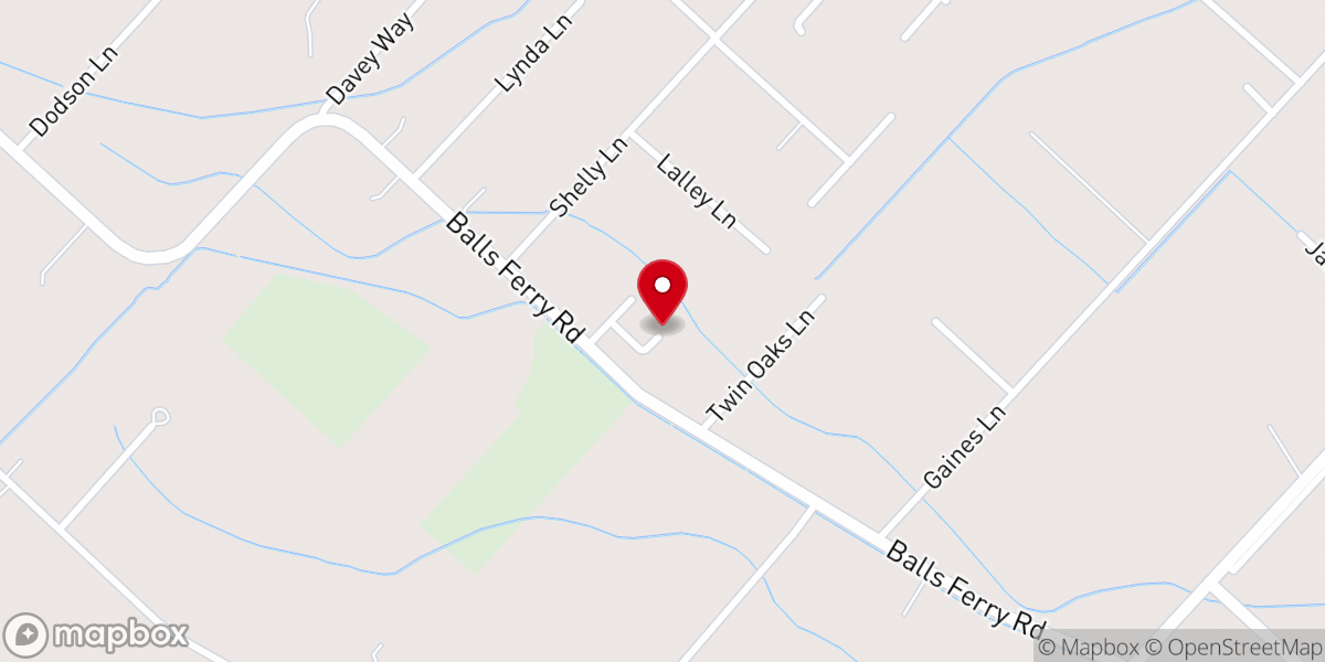 Map showing location of Grace Church
