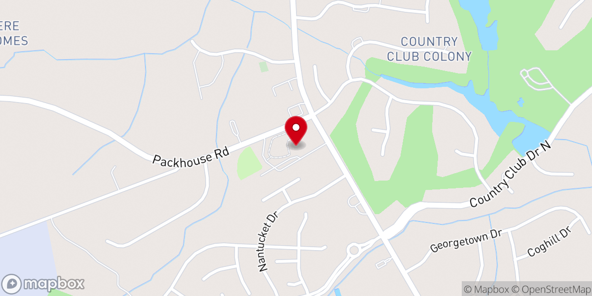 Map showing location of Connect Church