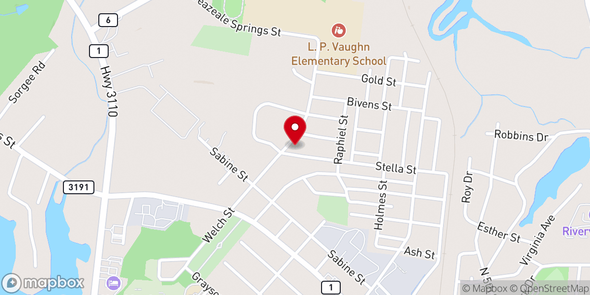 Map showing location of Living Word Ministries