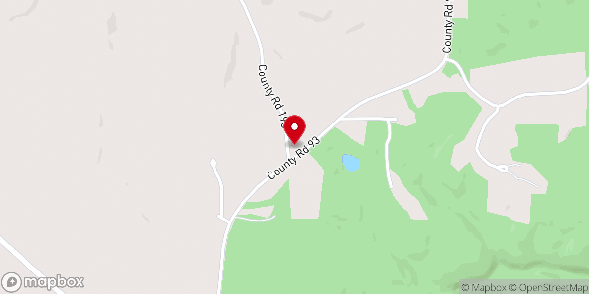 Map showing location of Maxwell Chapel United Methodist Church