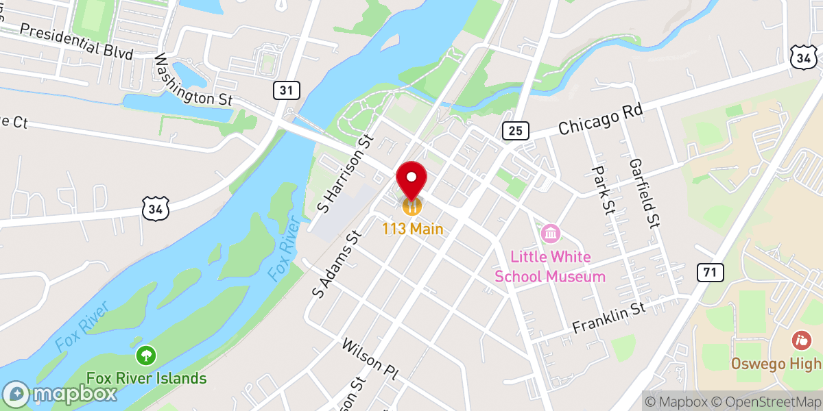 Map showing location of 113 Main