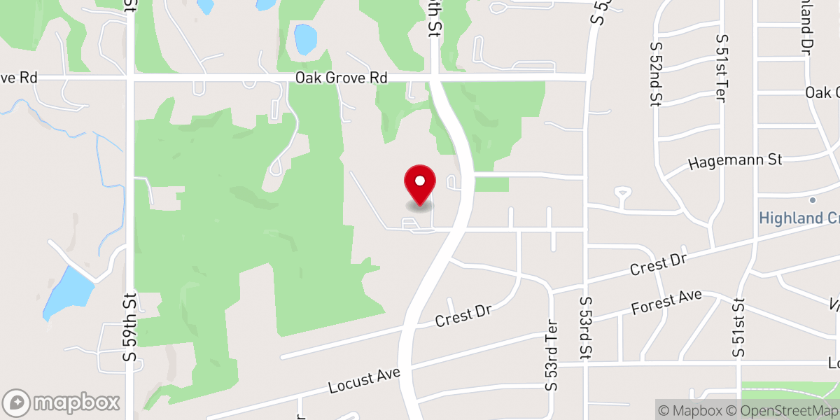 Map showing location of New Story Church