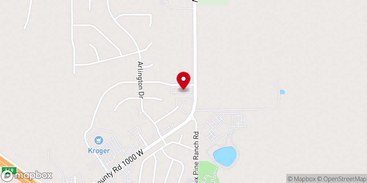 Map showing location of St. Joseph's Shop