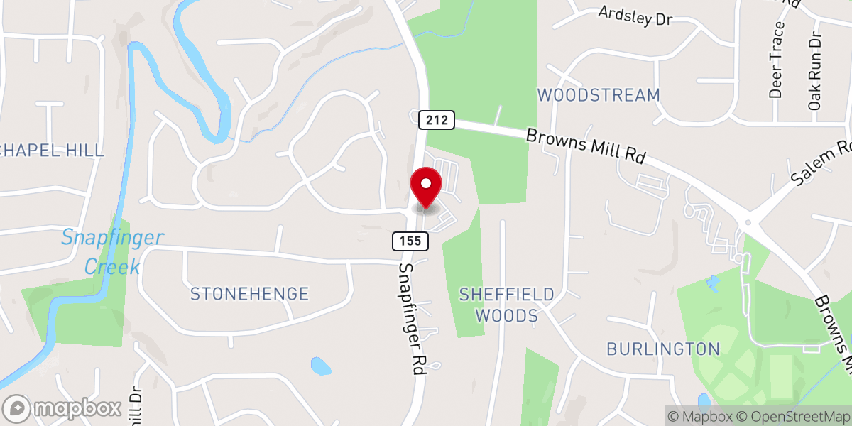 Map showing location of More Than Conquerors Church