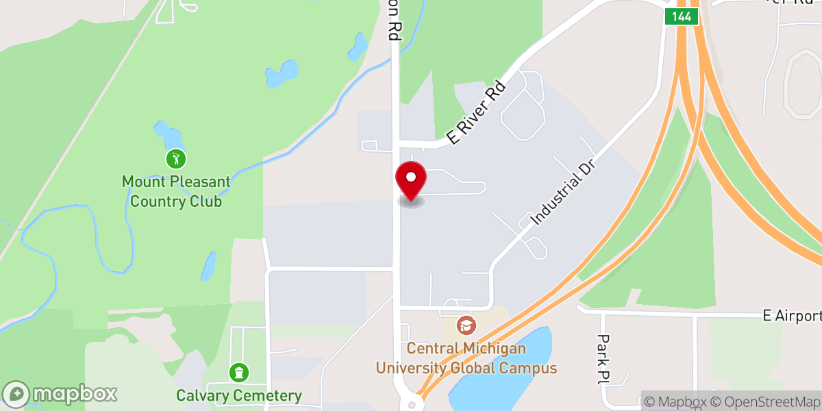 Map showing location of COS Community Outreach Services Inc