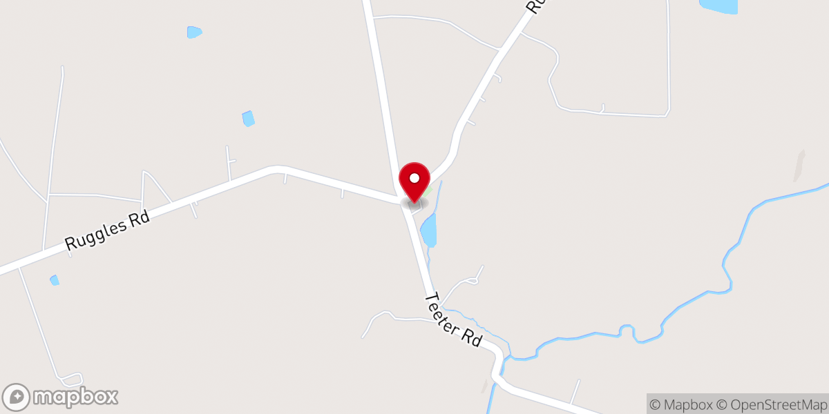 Map showing location of Piney Creek Church of the Brethren