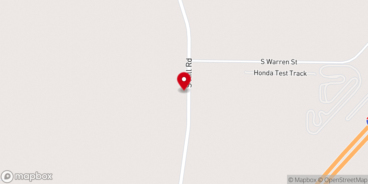 Map showing location of Favor of God F O G International Worship Center