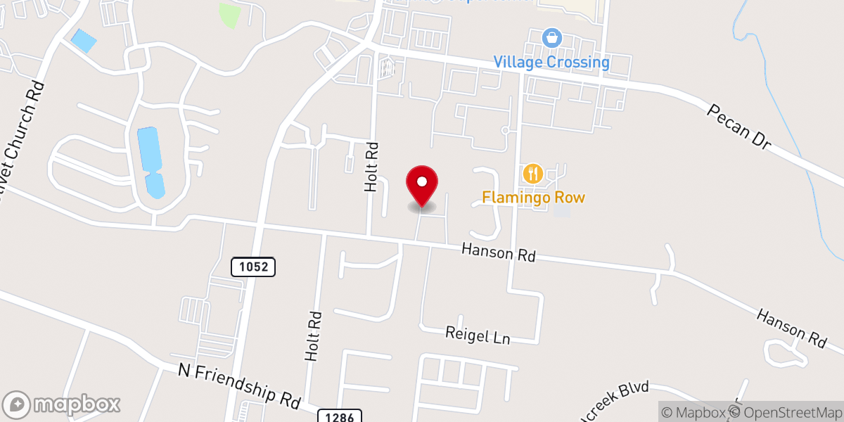 Map showing location of Fathers House of Paducah