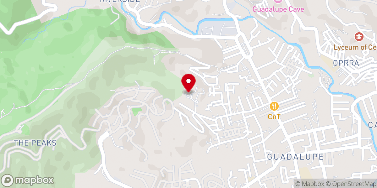 Map showing location of Bethany Church