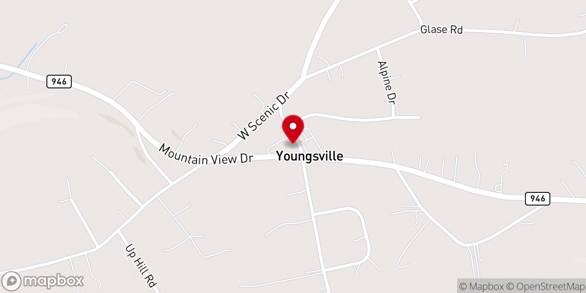 Map showing location of Christ Church Little Moore