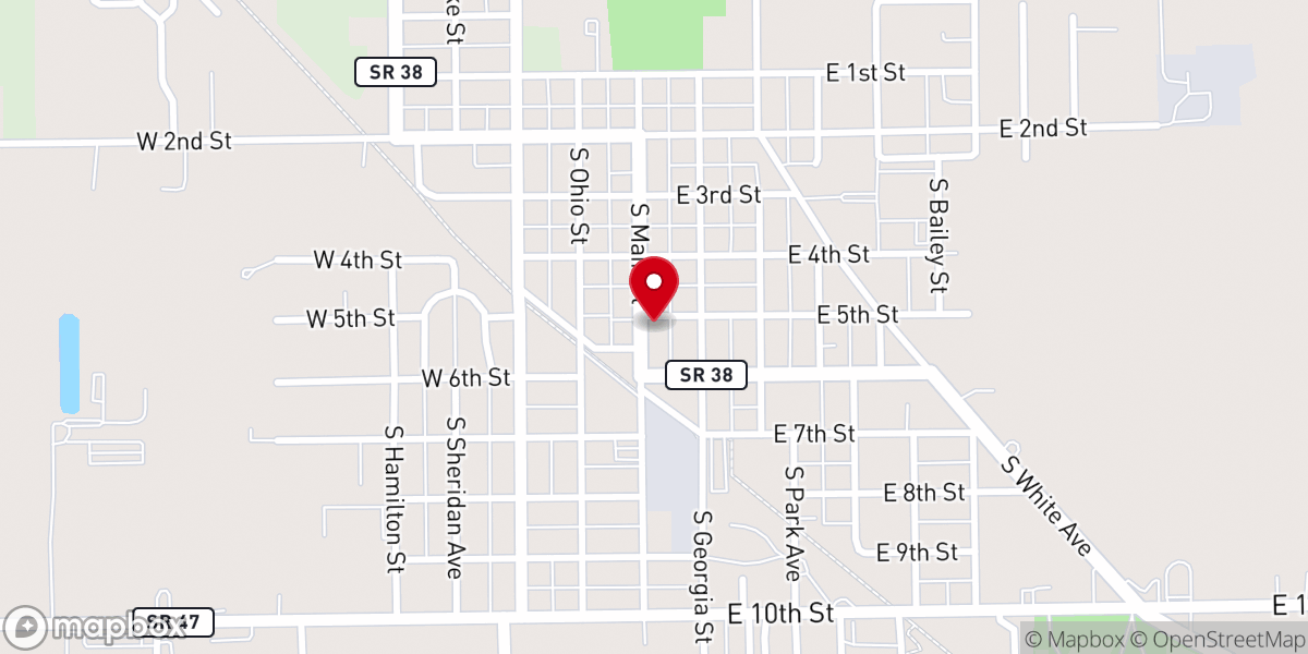 Map showing location of Issachar Church
