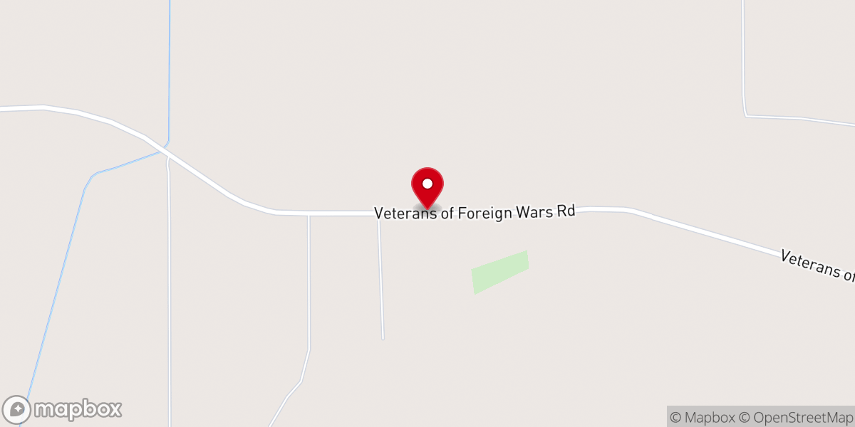 Map showing location of New Morning Star Baptist Church