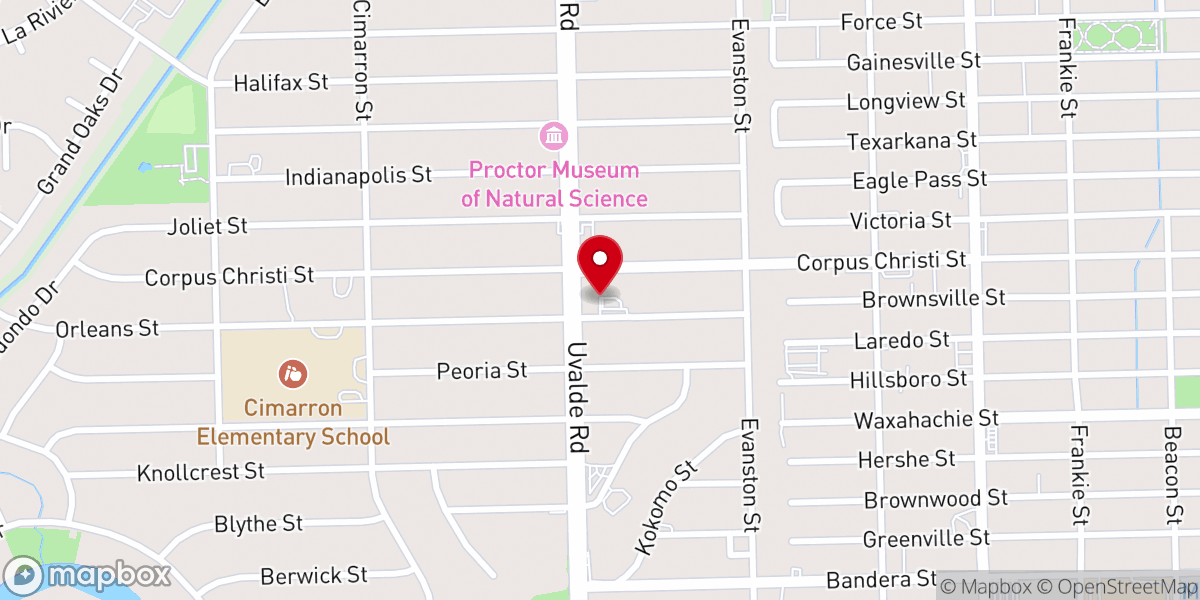 Map showing location of Set Free Houston