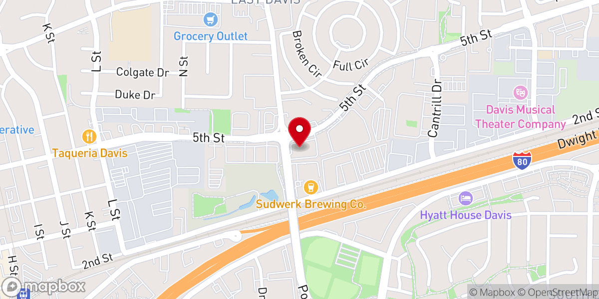 Map showing location of Unity of Davis: A Virtual Ministry