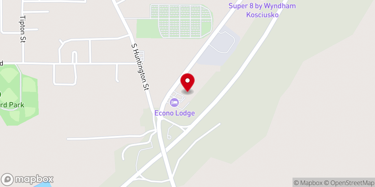 Map showing location of New Life Center