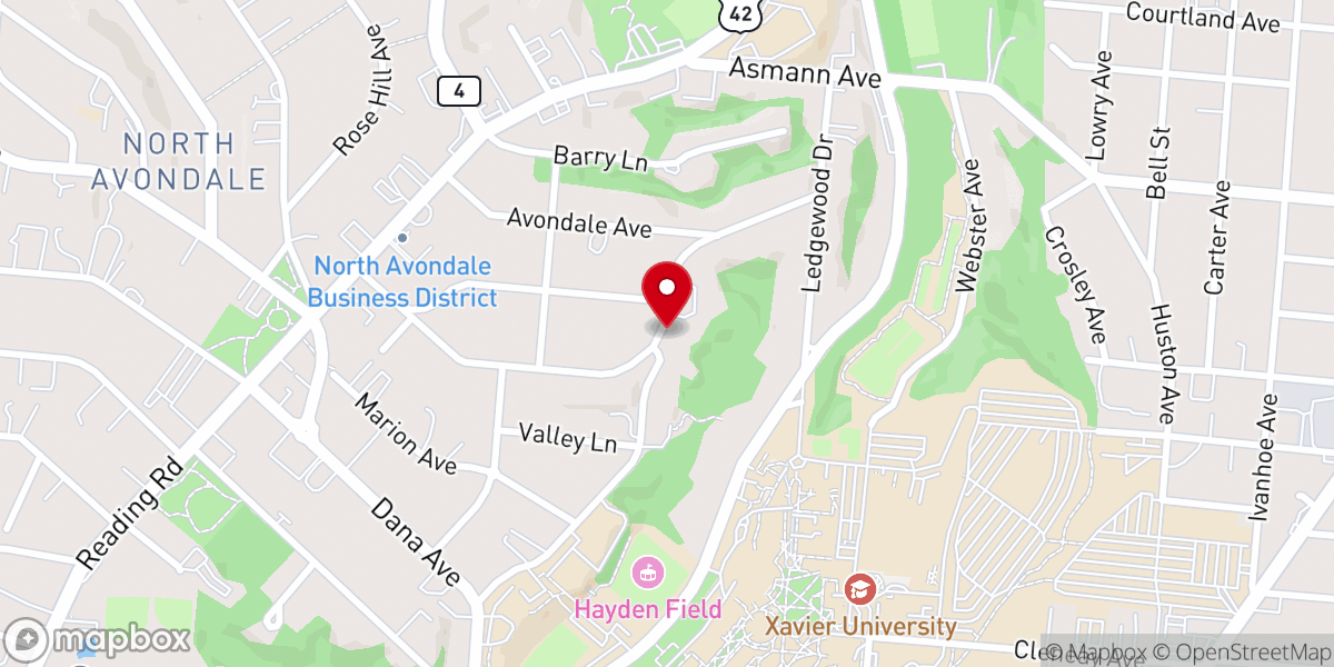 Map showing location of Community Friends Meeting House