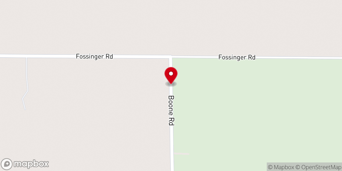 Map showing location of Living Hope Church - Food Distribution Center