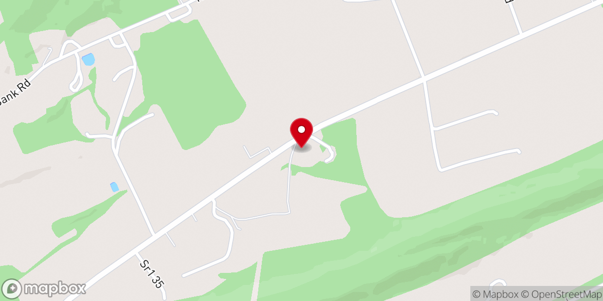 Map showing location of Higher Ground Assembly Of God