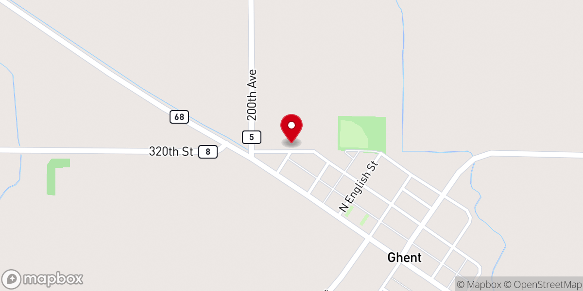 Map showing location of Sisters of Mary Morning Star