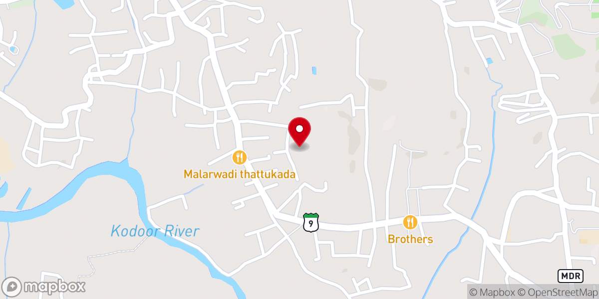 Map showing location of Bethel Gospel Fellowship Church Puthuppally