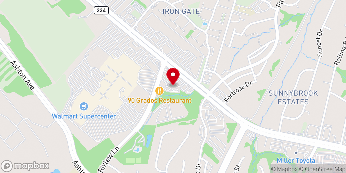 Map showing location of State of Virginia Full Gospel Baptist Church Fellowship
