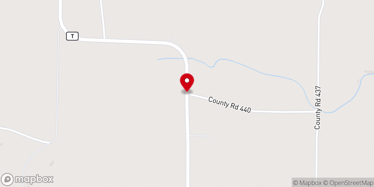 Map showing location of Pleasant Grove United Methodist