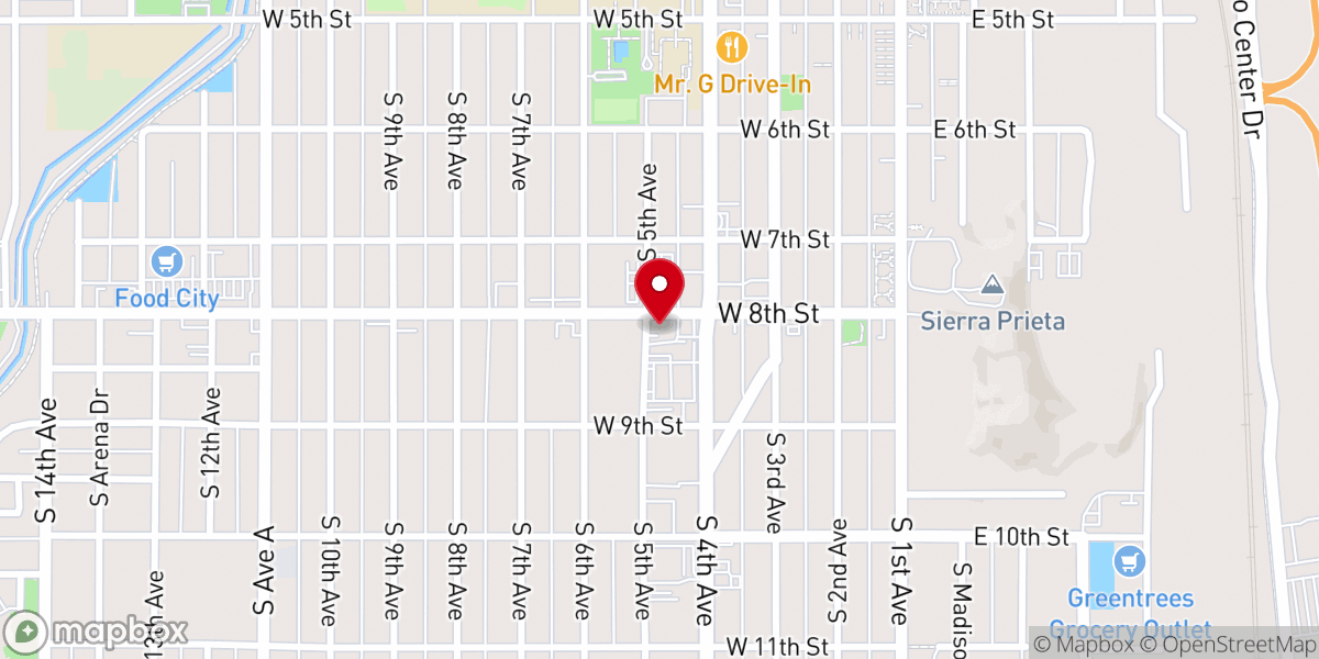 Map showing location of La Librería de Jesús