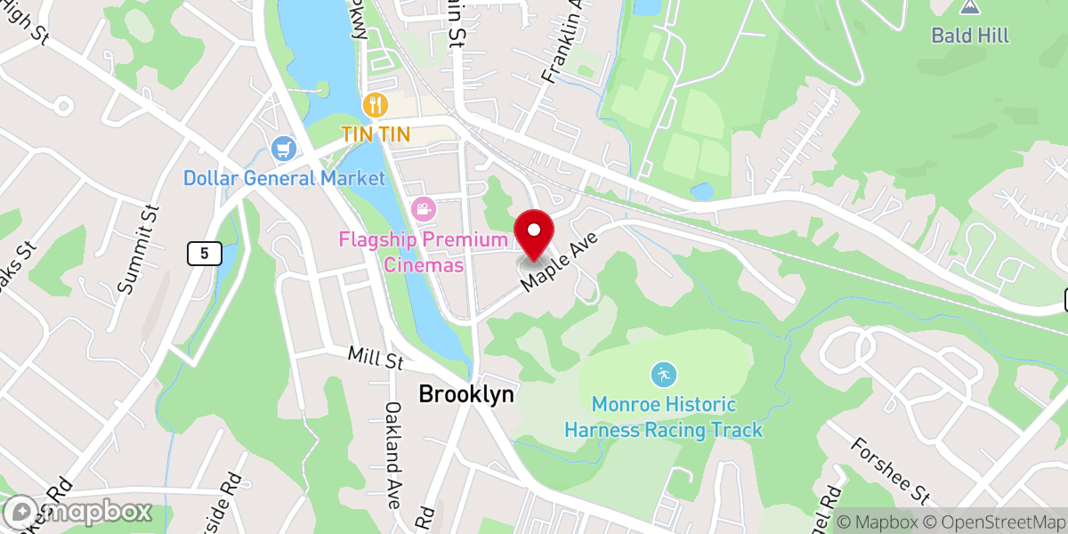 Map showing location of Alpha & Omega Seventh-Day Adventist Church