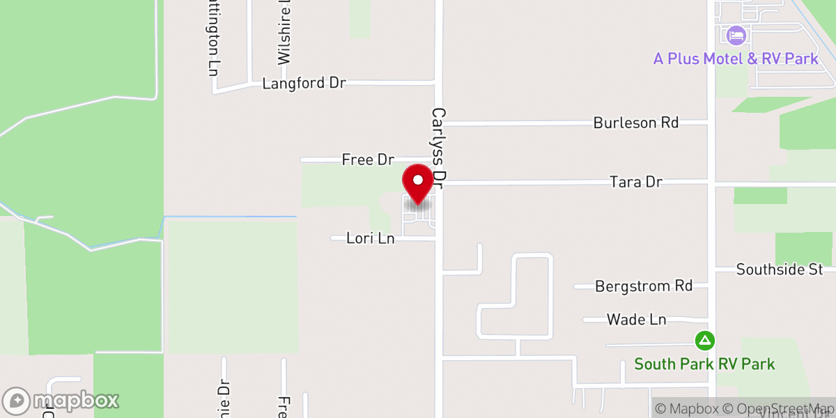 Map showing location of Bon Ton Festival