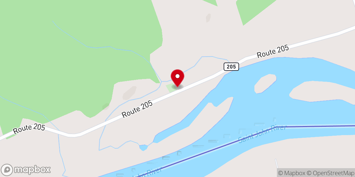 Map showing location of St Francis Baptist Church