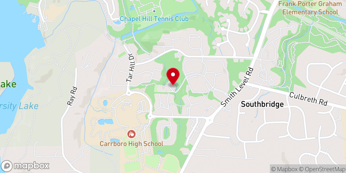 Map showing location of The Villages Of Chapel Hill Apartments