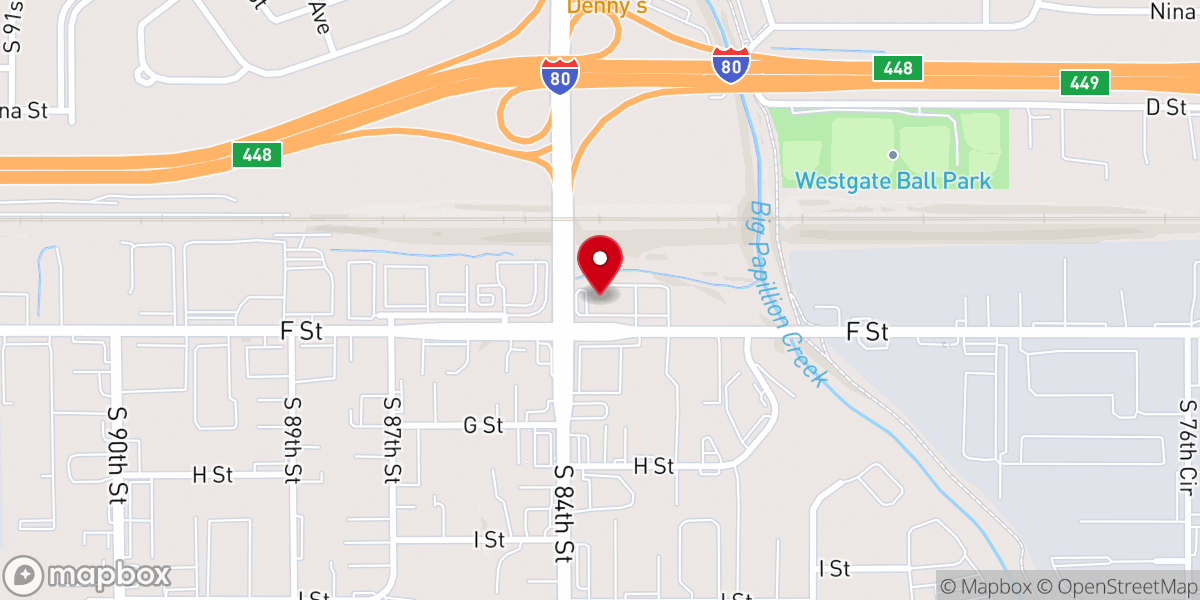 Map showing location of Global Faith Institute