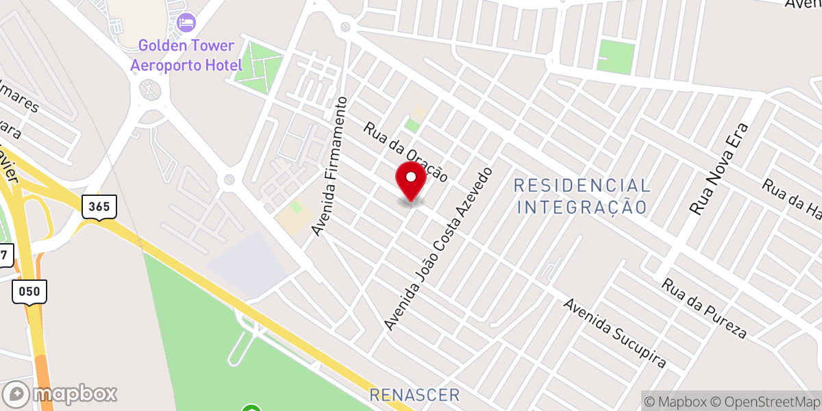 Map showing location of IGREJA DA FÉ PENTECOSTAL IFEPE