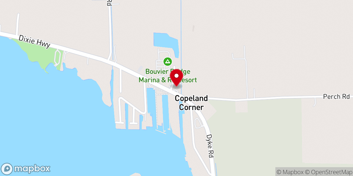 Map showing location of All-Time Elopements
