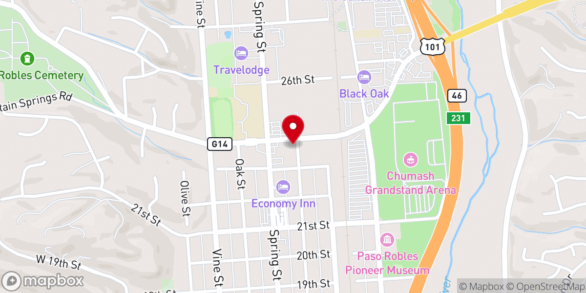 Map showing location of Mennonite Church