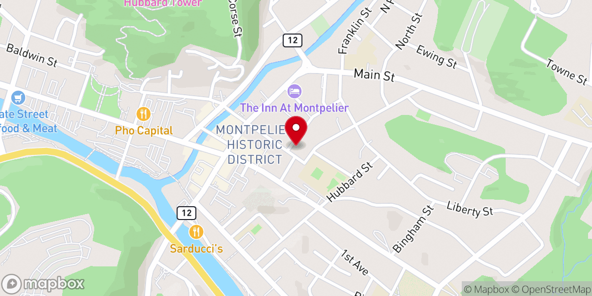 Map showing location of Lighthouse Christian Church