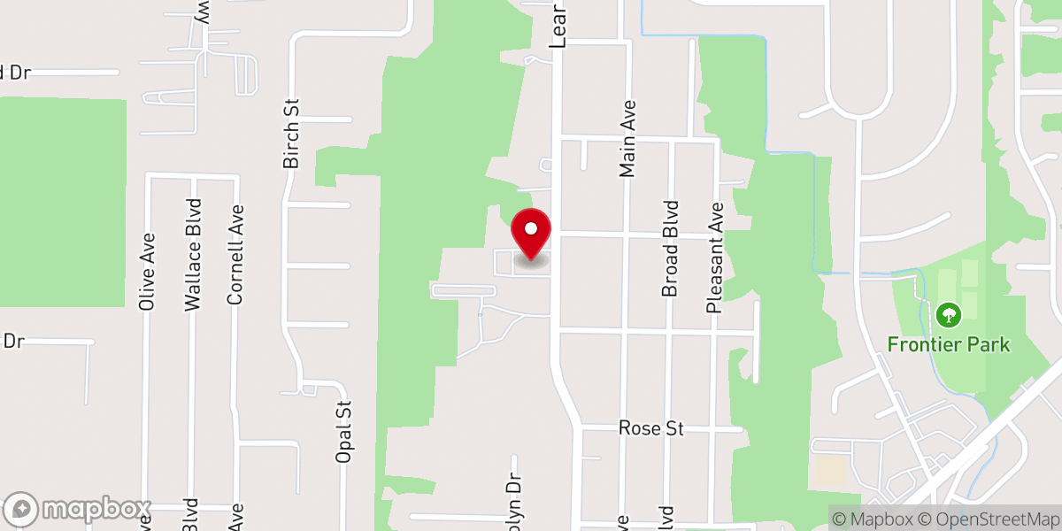 Map showing location of Vertical Church