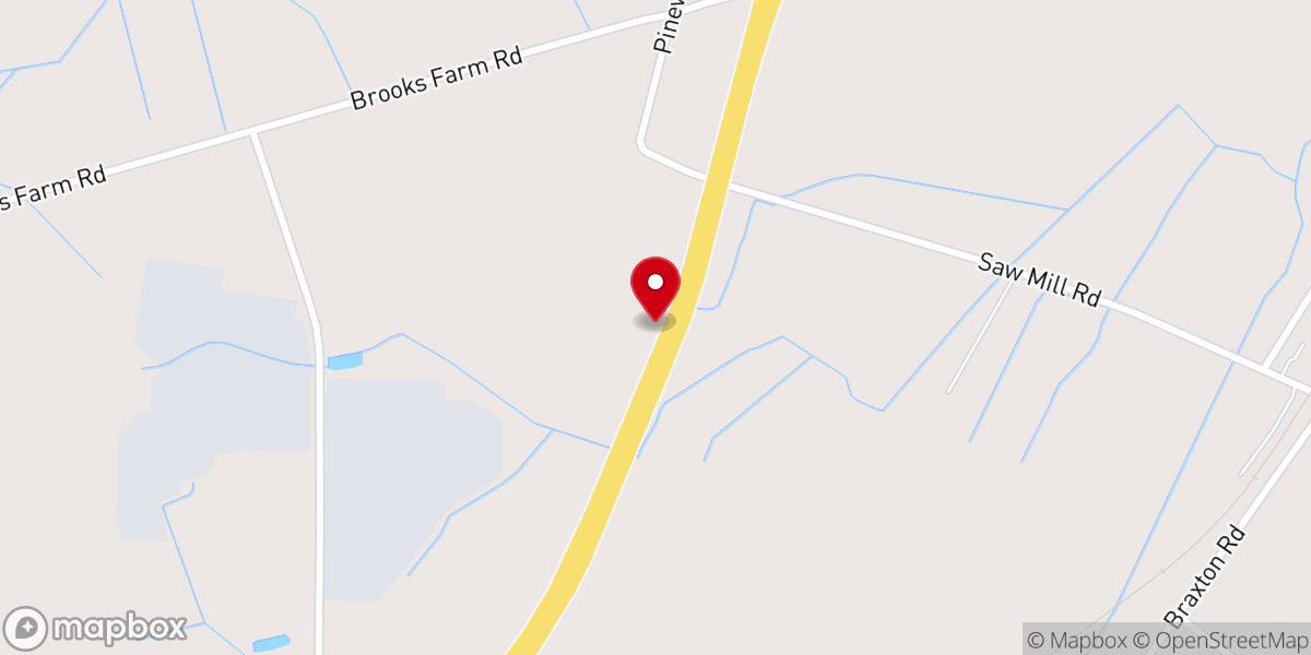 Map showing location of Grifton Mission Ministries Church