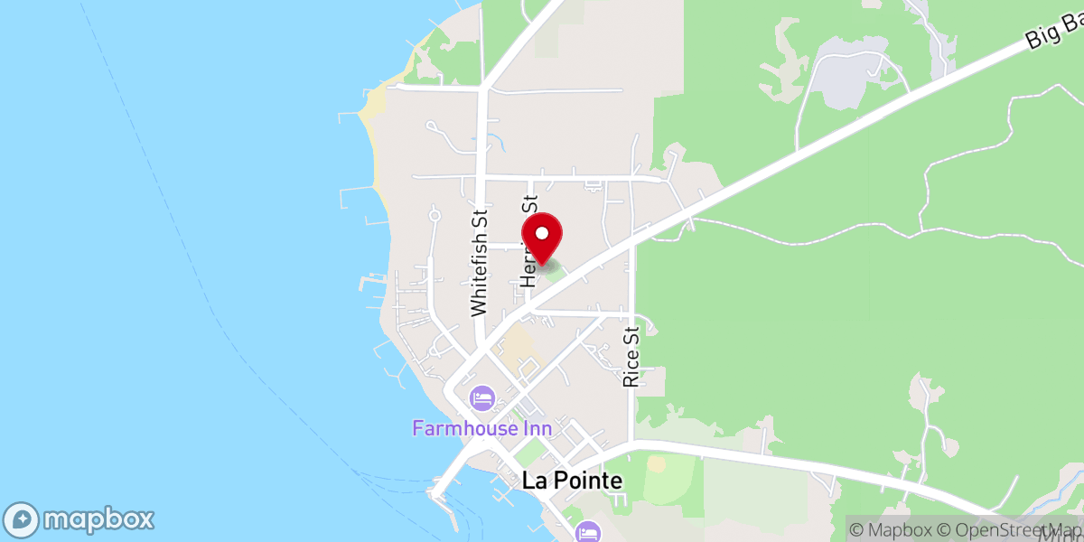 Map showing location of St. Joseph Catholic Church
