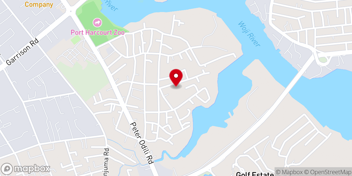 Map showing location of Siloam Baptist Church Azuabie