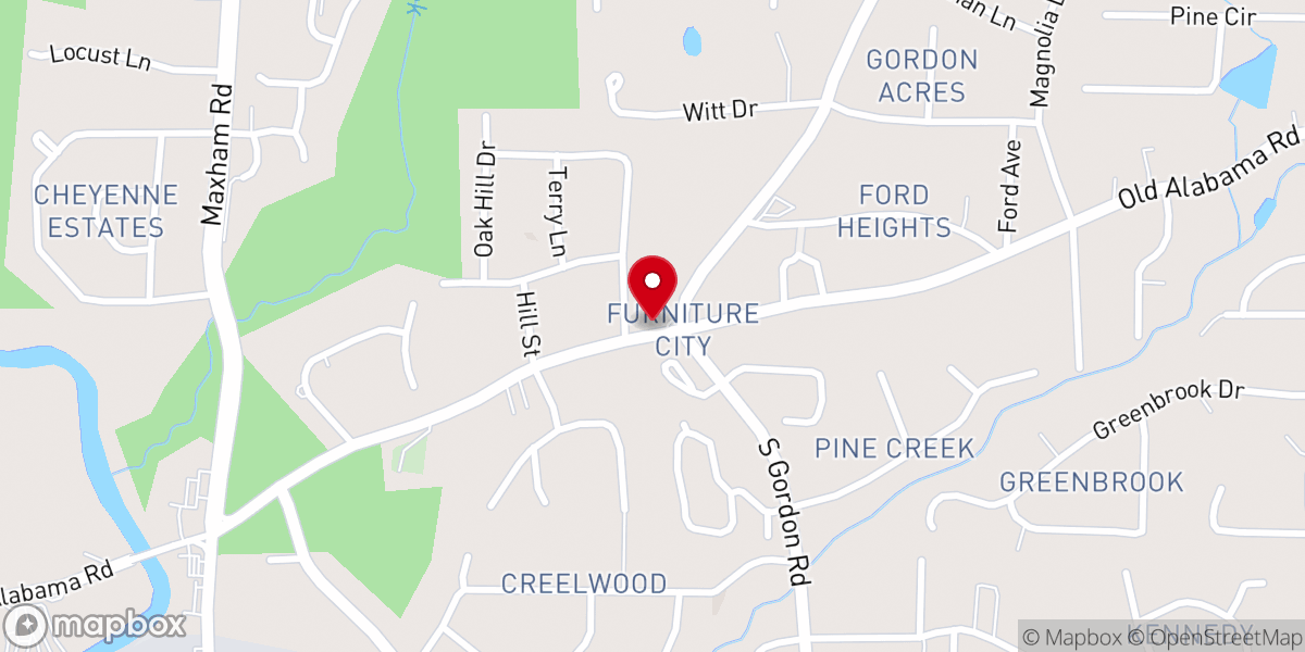 Map showing location of Words of Life True Church