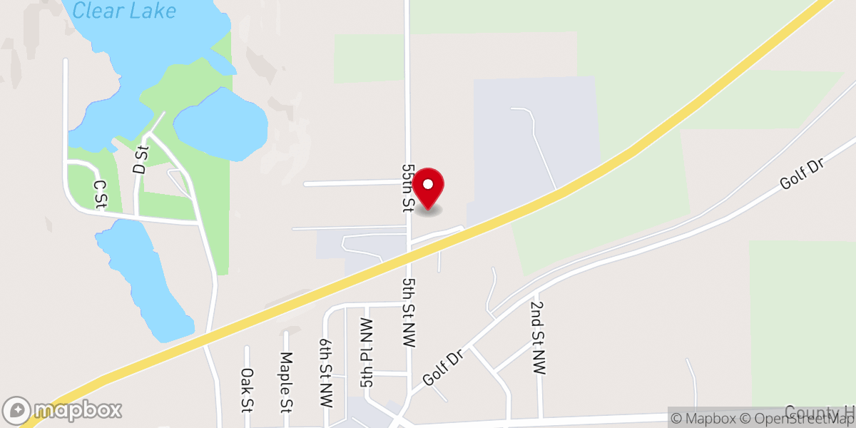 Map showing location of United Covenant Church