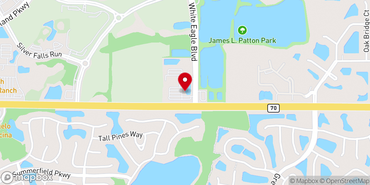 Map showing location of Our Lady of the Angels Roman Catholic Church Memorial Garden