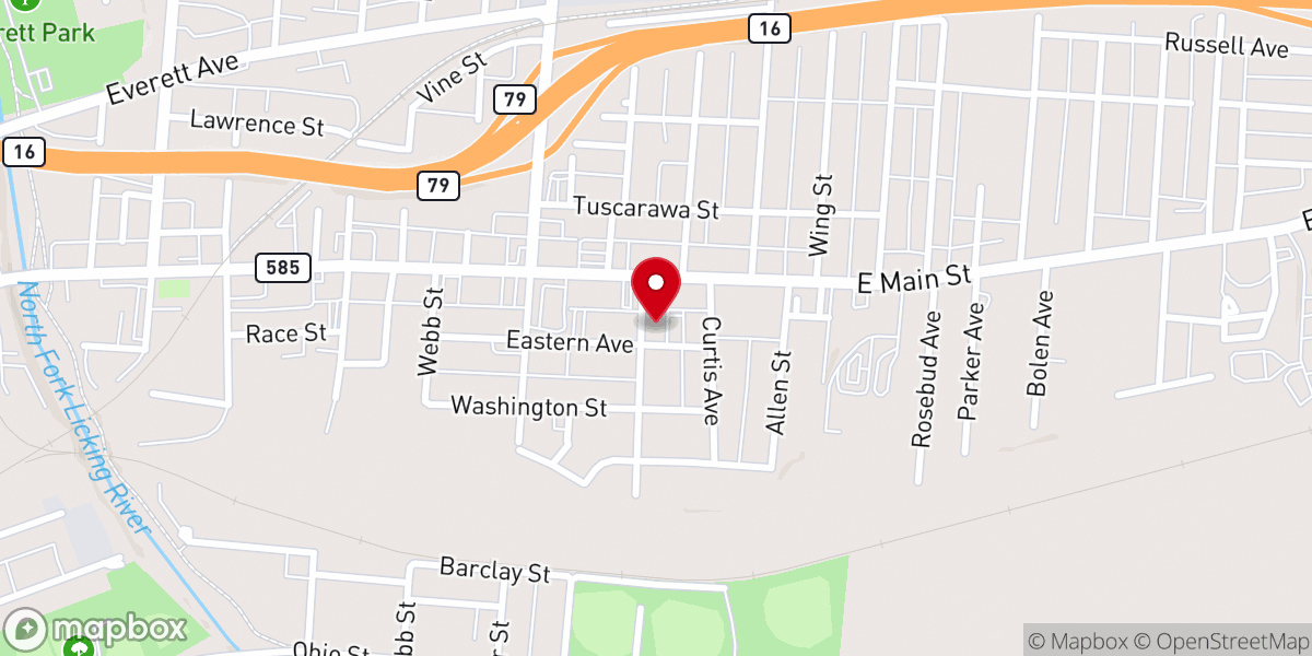 Map showing location of Real Life Community Church