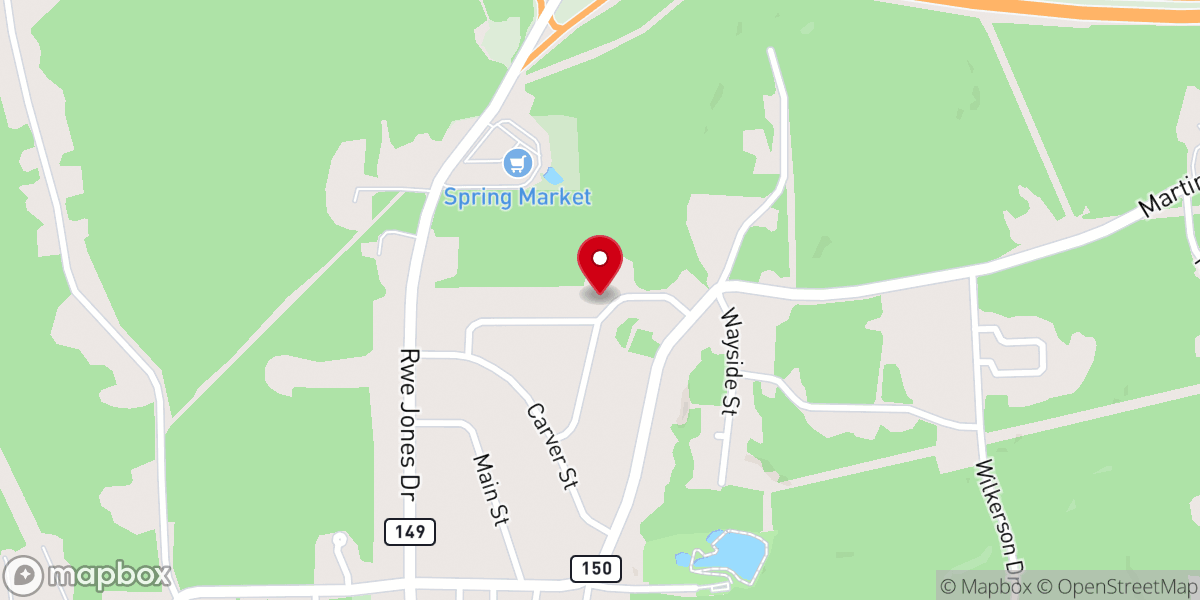 Map showing location of Community Enrichment Group